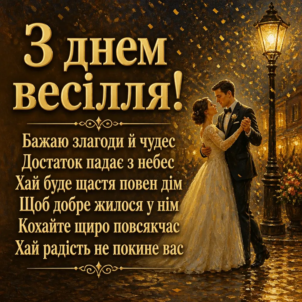 привітання з днем весілля у віршах привітання з днем весілля у віршах