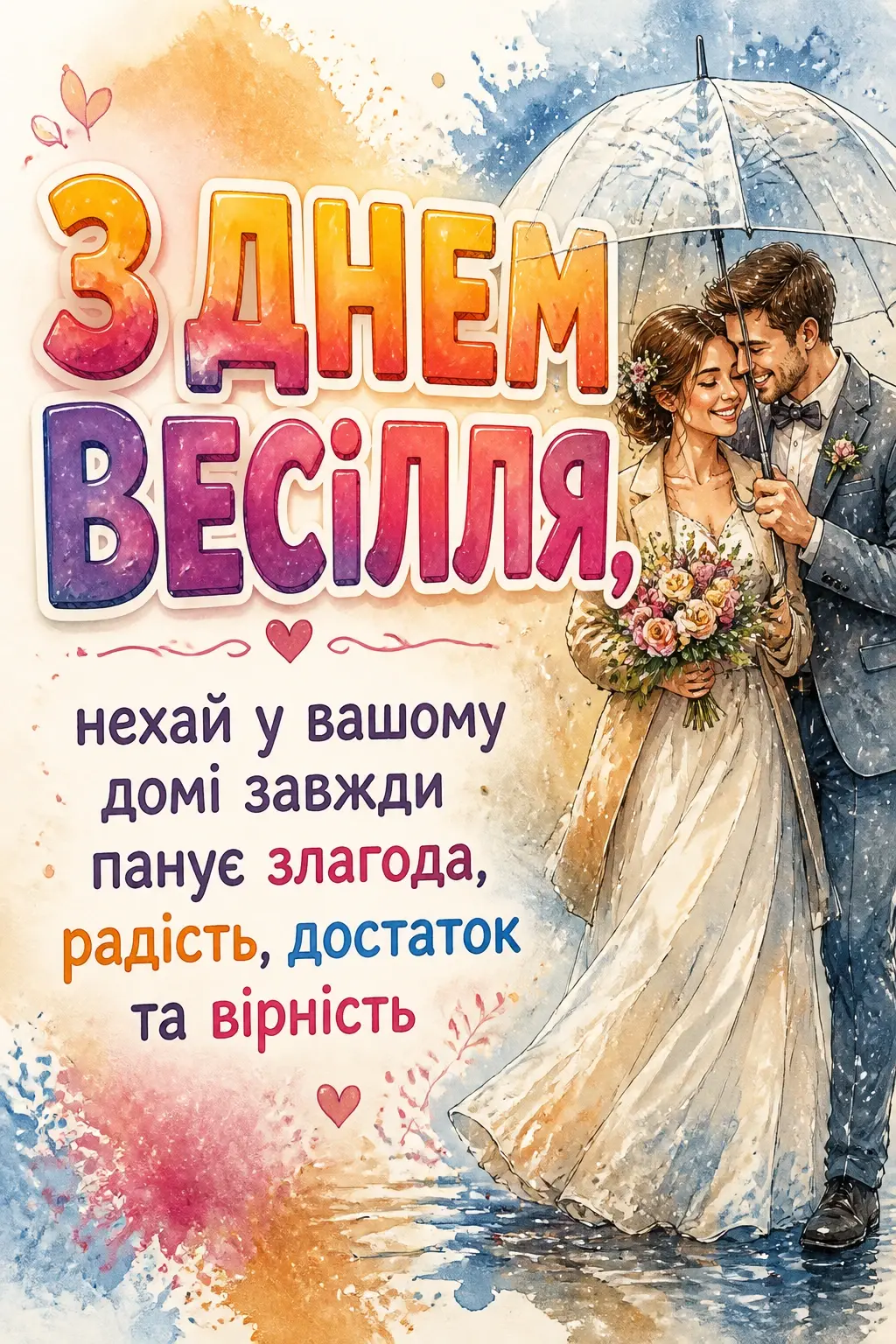 привітання з днем весілля у віршах привітання з днем весілля у віршах