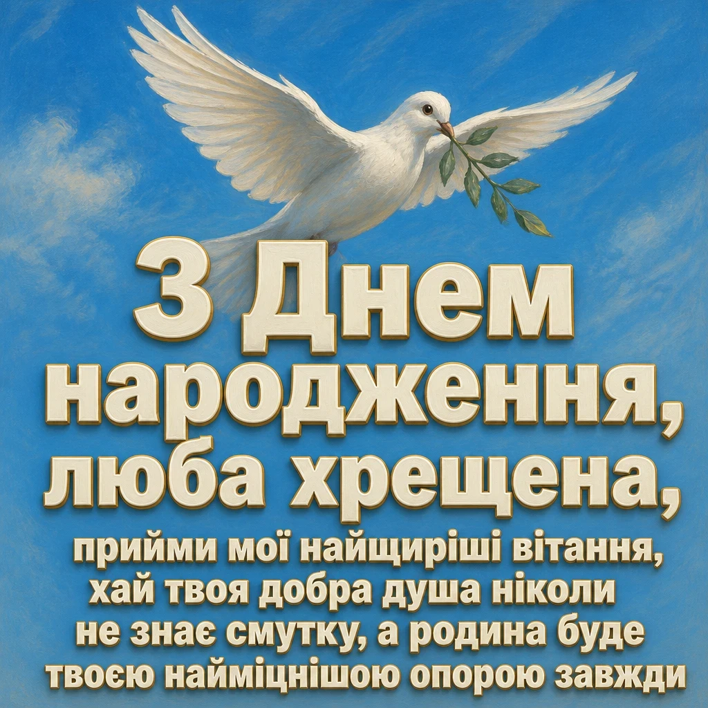 привітання з днем народження хрещеній до сліз привітання з днем народження хрещеній до сліз