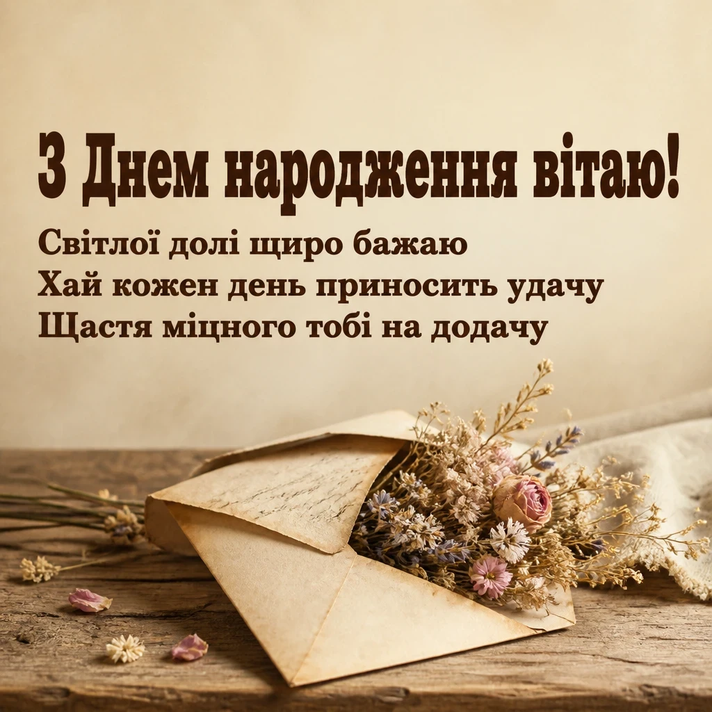 привітання в прозі подрузі