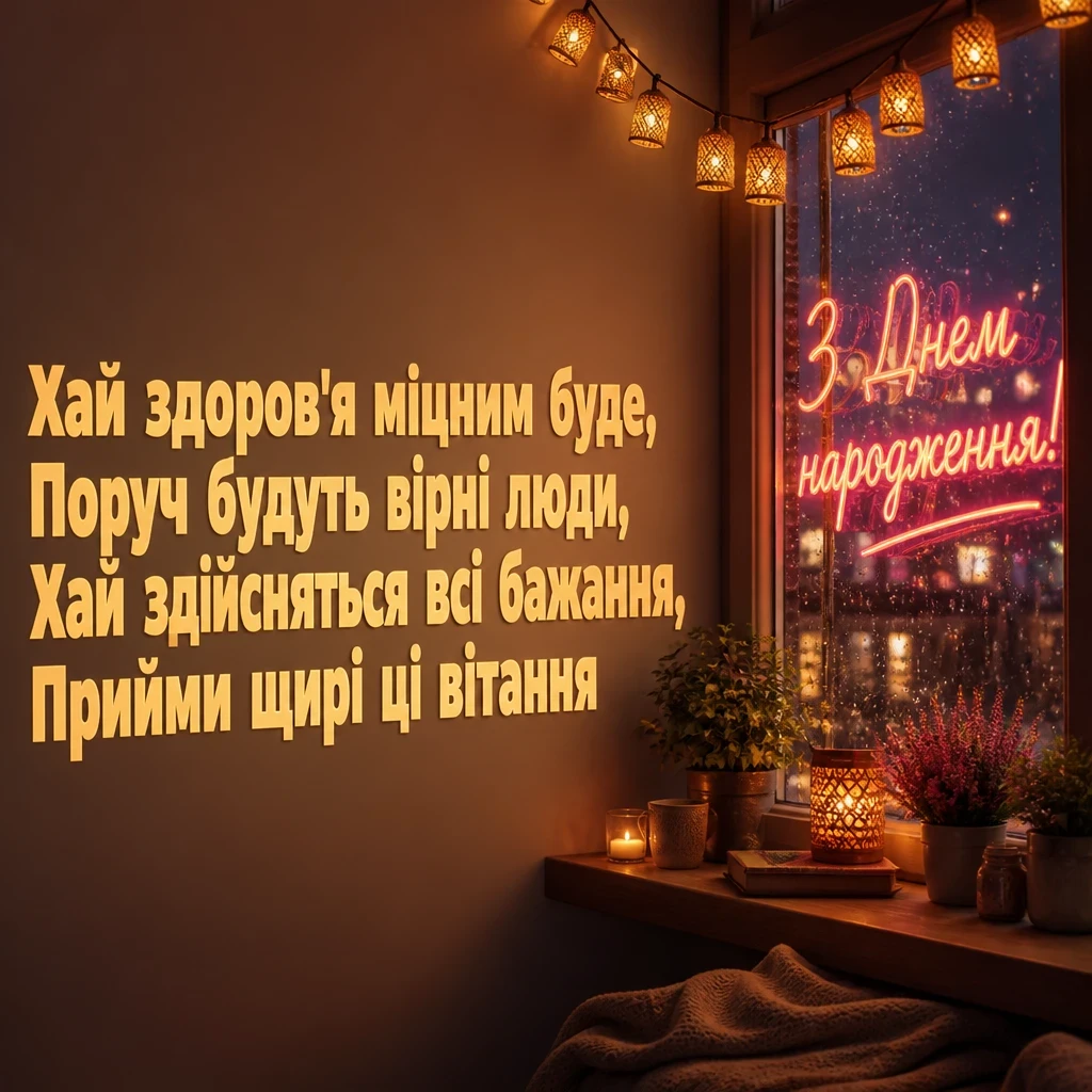 привітання в прозі подрузі
