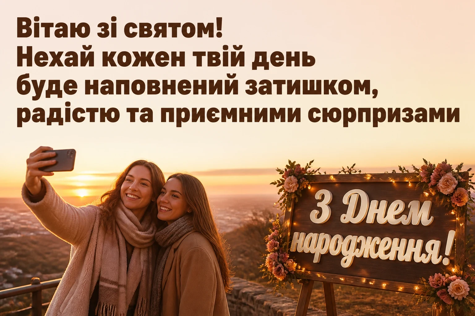 привітання в прозі подрузі