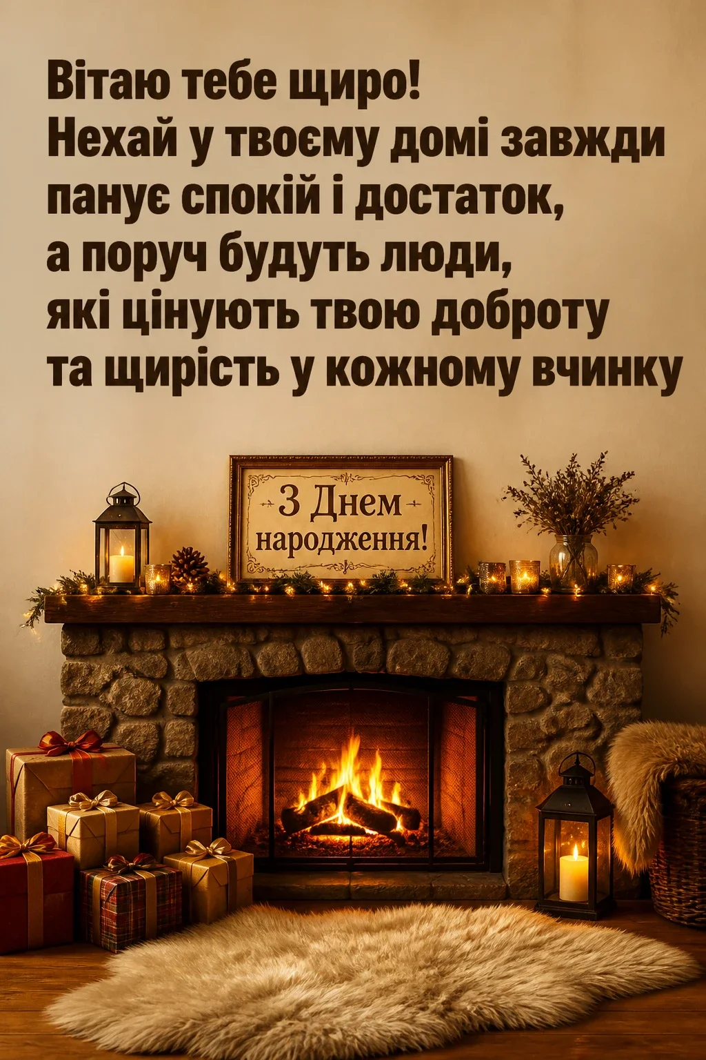 привітання в прозі подрузі