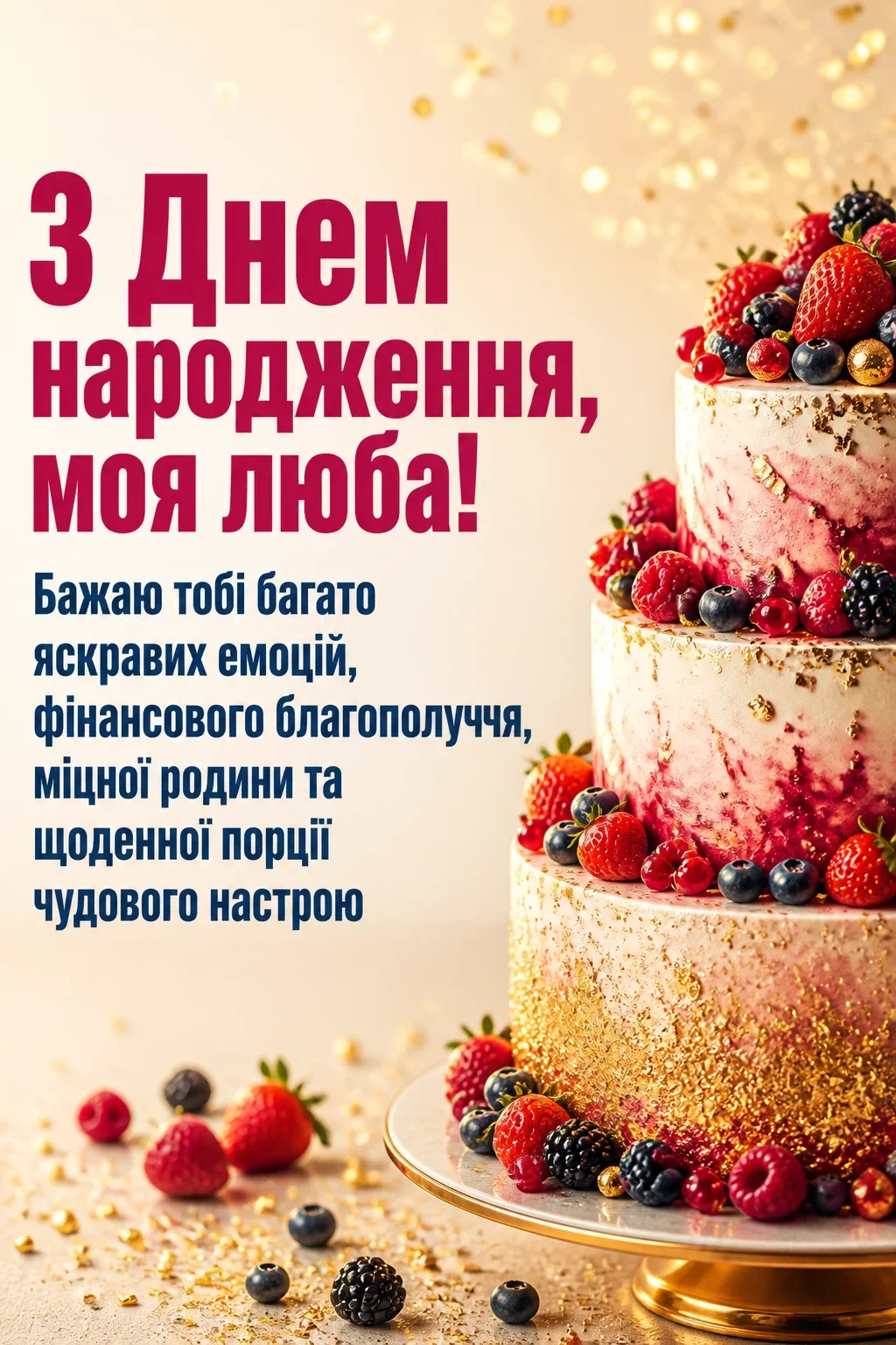 привітання в прозі подрузі
