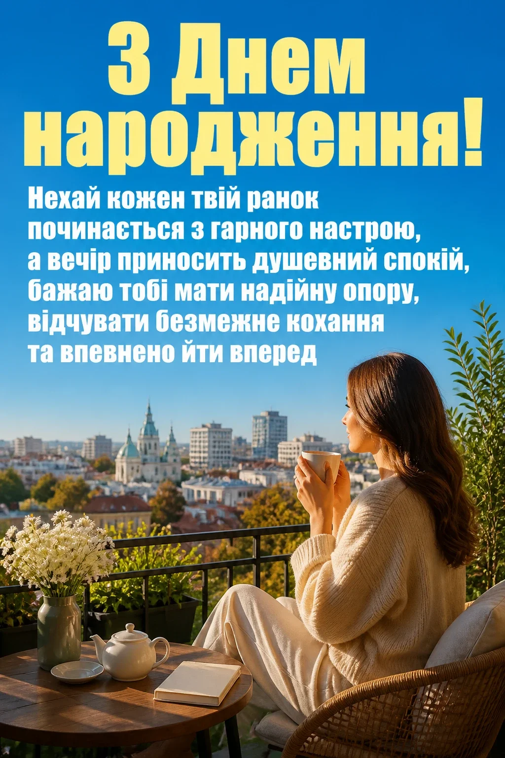 привітання в прозі подрузі