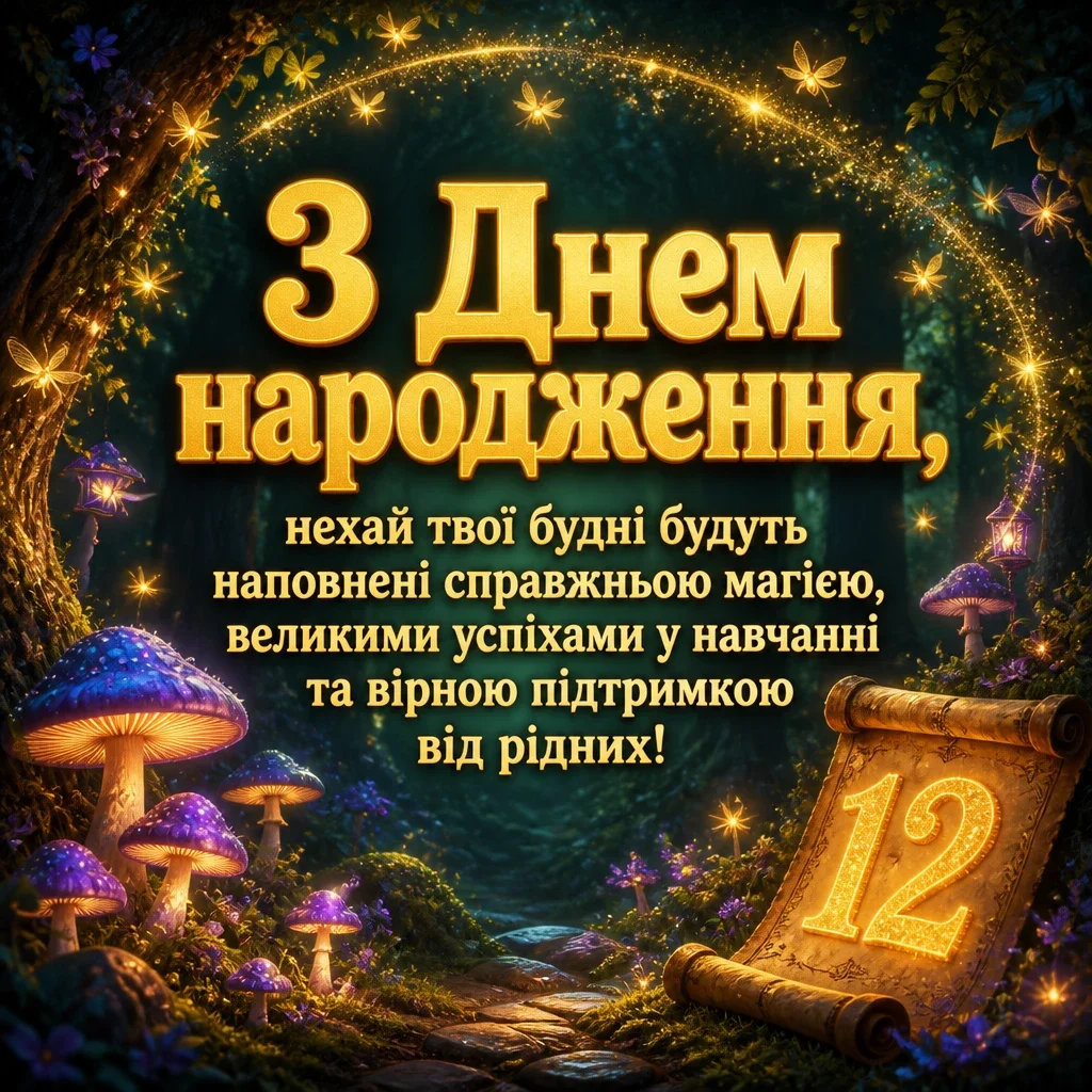 привітання з днем народження 12 років привітання з днем народження 12 років