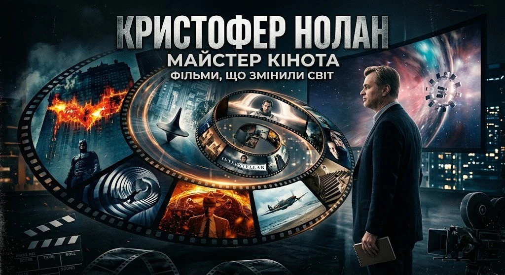 Повний список фільмів Крістофера Нолана Повний список фільмів Крістофера Нолана
