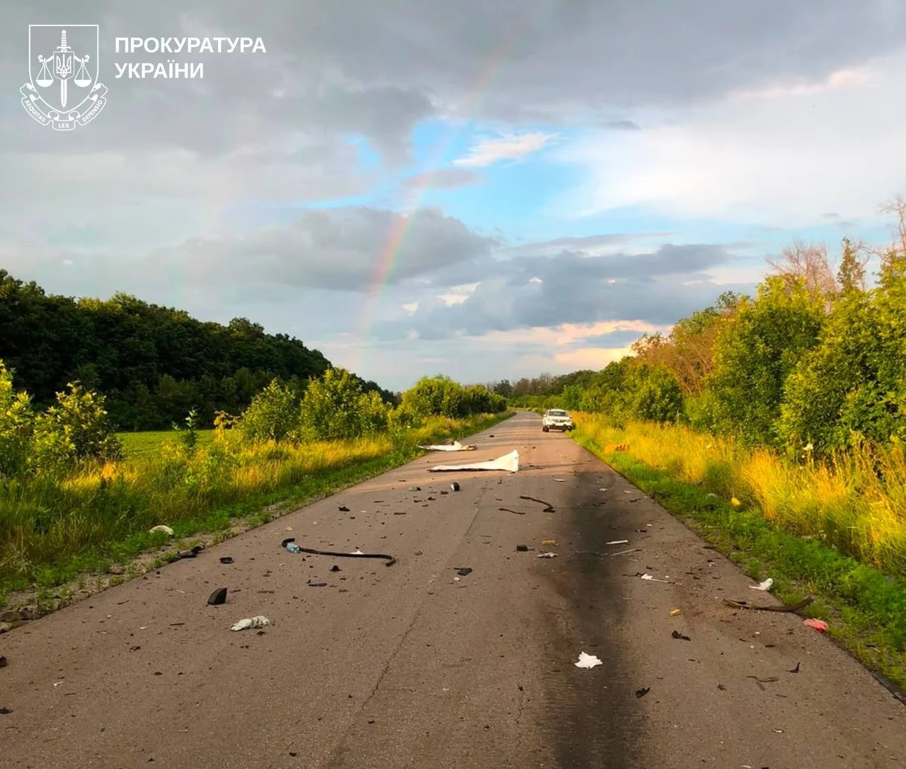 Російська «Молнія» забрала життя водія на трасі у Харківській області